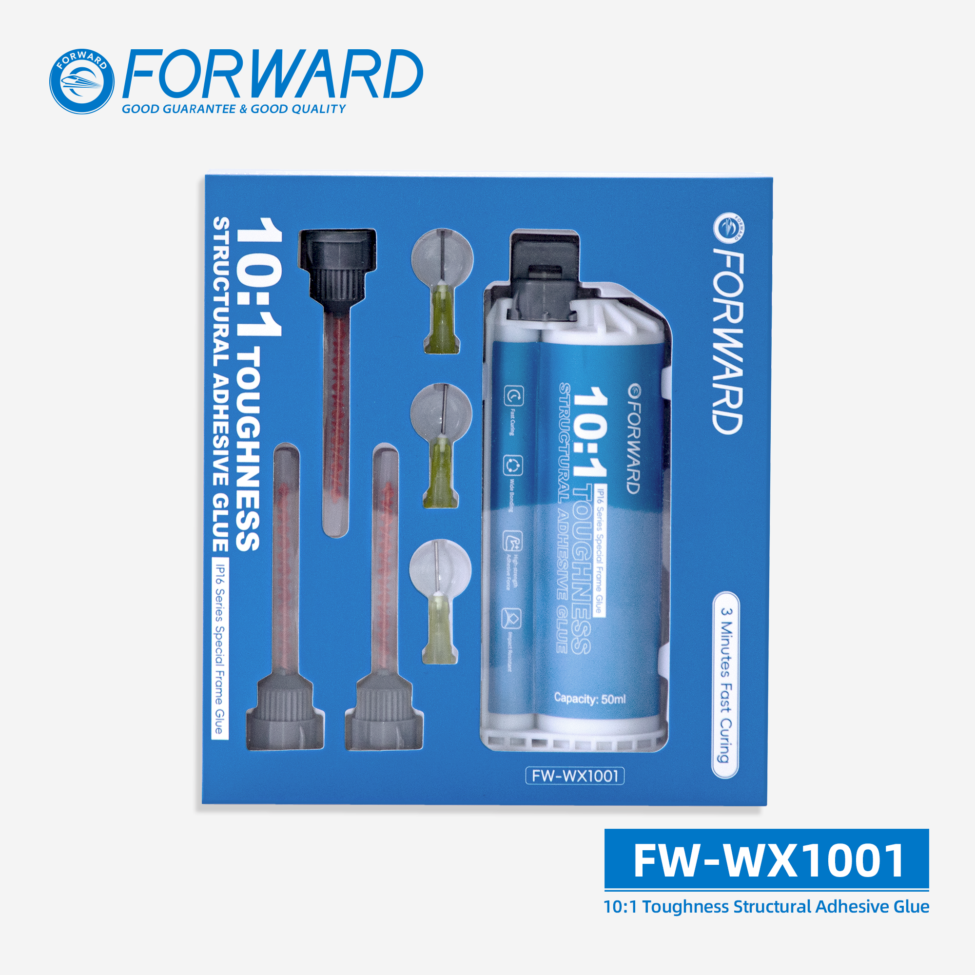 Профессиональный двухкомпонентный структурный клей-герметик от FORWARD FW-WX1001