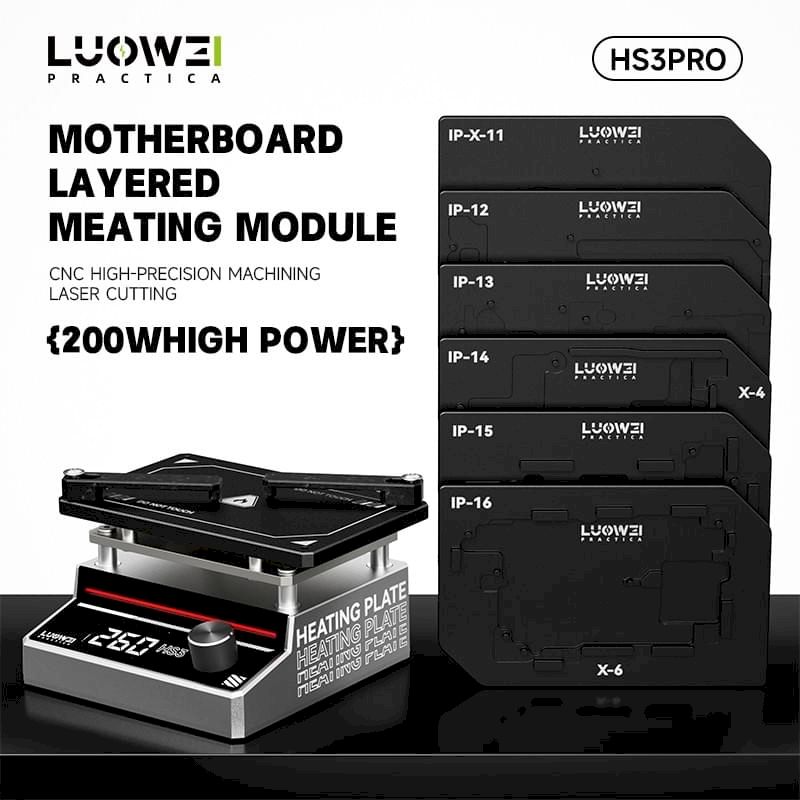 Нижний подогрев LUOWEI LW-HS3 PRO (iPhone X-17)