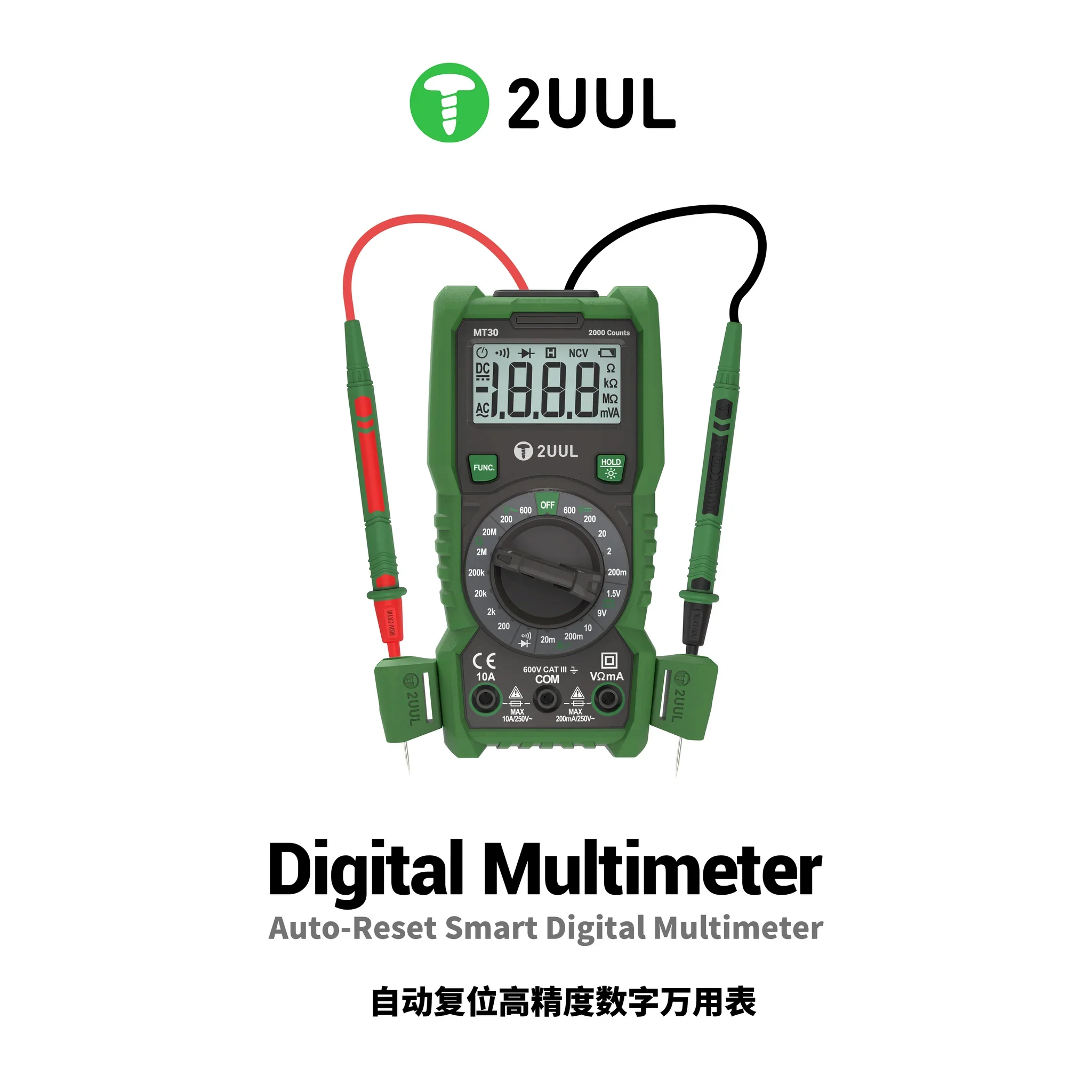 Мультиметр MT30 от бренда 2UUL